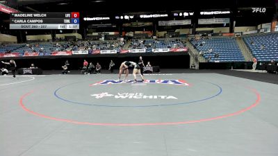 207 lbs Cons. Semi - Madeline Welch, Life vs Carla Campos, Texas Wesleyan