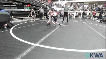 49 lbs Round Of 16 - Slade Summers, Standfast vs Colton Herzfeld, Newcastle Youth Wrestling