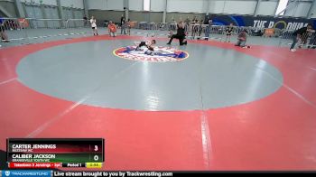 53 lbs Semifinal - Caliber Jackson, Grangeville Youth WC vs Carter Jennings, Buzzsaw WC