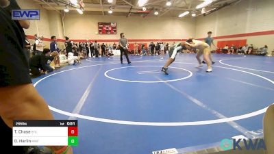 285 lbs 3rd Place - Tukker Chase, Sallisaw Takedown Club vs Devin Harlin, Muskogee Wrestling Federation