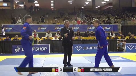 Vertti Elmeri Puurtinen vs Quinn Denis Major 2026 Pan Jiu Jitsu IBJJF Championship