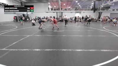 126 lbs Round 4 (6 Team) - Aidan Mcclure, JV All Stars vs Zack Derbyshire, Kraken Black