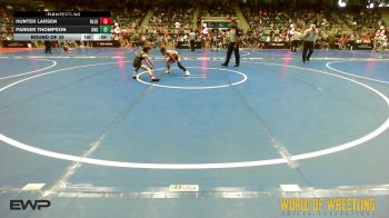 52 lbs Round Of 32 - Hunter Larsen, Blue Devil Wrestling vs Parker Thompson, King Select
