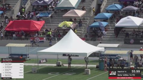 2026 AAU Junior Olympic Games - Youth Girls' 400m, Semi-Finals 9 - Age 14