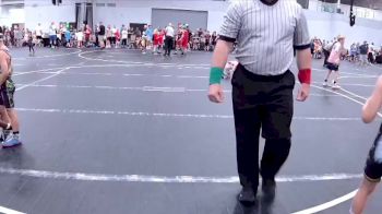 48 lbs Round 6 (8 Team) - Trey Sanders, Mat Assassins White vs Carson Godfrey, Cordoba Trained