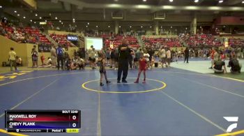 49 lbs Round 4 - Maxwell Roy, OK vs Chevy Plank, KS