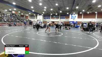 220 lbs Champ. Round 1 - Jesus Martinez, Laguna HIlls vs Fernando Rodarte, Eleanor Roosevelt