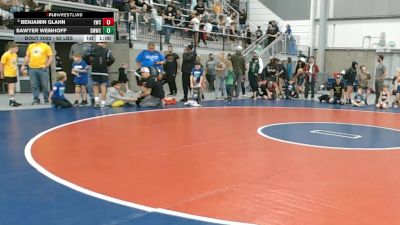 63 lbs Champ. Rd Of 32 - Benjamin Glahn, Ellensburg Wrestling Club vs Sawyer Wemhoff, St. Maries Wrestling Club