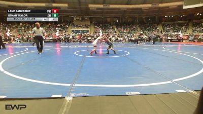 52 lbs Consi Of 16 #2 - Lane Pankaskie, Claremore Wrestling Club vs Ethan Taylor, Shelton Wrestling Academy
