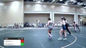 123 lbs Round Of 16 - Alyxia Serrano, Garden City vs Maya Fiodorova, Gold Rush Wr Ac