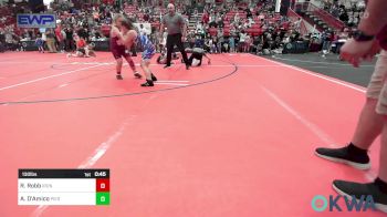 130 lbs Rr Rnd 1 - Riley Robb, IRONMEN Wrestling Club vs Ainsley D'Amico, Piedmont