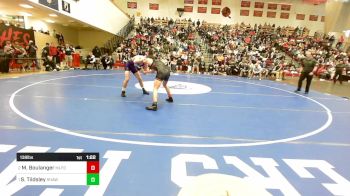 138 lbs Final - Michael Boulanger, Milford vs Sidney Tildsley, Shawsheen