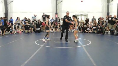 43 lbs Rr Rnd 3 - Mia Pardo, Carolina Gold vs Mariah Pagan, Cordoba Trained - W