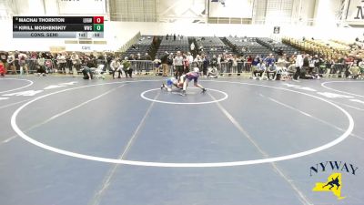 113 lbs Cons. Semi - Kirill Moshenskiy, Willpower Wrestling Club vs Machai Thornton, Long Beach Gladiators Wrestling