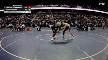 3A 165 lbs Cons. Round 2 - Anoop Monroe, Northside High School (Jacksonville) vs Zachary Blankenship, West Henderson High School