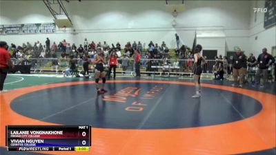 117 lbs Semifinal - Lailanie Vongnakhone, Fresno City College vs Vivian Nguyen, Cerritos College