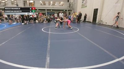 92 lbs Round 5 (6 Team) - Rocco DeAngelis, Brawler Elite vs Christian Ricketts, Aggression Legionnaires