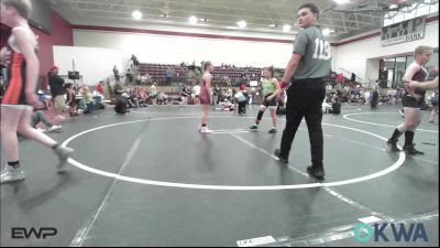 100 lbs Rr Rnd 2 - Silas Bratten, Jacket Wrestling Club vs Ellie Carter, Perry Wrestling Academy
