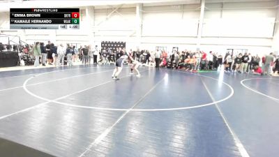 125 lbs Cons. Round 6 - Emma Brown, Skyridge vs Kamaile Hernando, Westlake