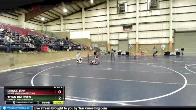 42 lbs Cons. Semi - Titan Knudsen, Fremont Wrestling Club vs Drake Tew, Weber Warrior Wrestling