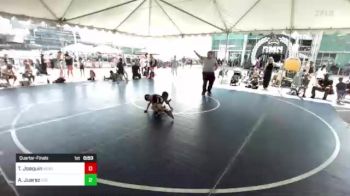 54 lbs Quarterfinal - Tyson Joaquin, NexGen RTC vs Aythan Juarez, TUF California Wr Ac