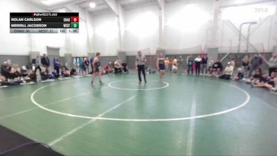 135 lbs Round 3 (4 Team) - Nolan Carlson, Champions vs Merrill Jacobson, Westlake