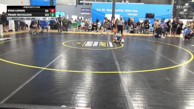 100 lbs Consi Of 4 - Evan Ludwig, Red Lion vs Frank Nicholson, Sciota