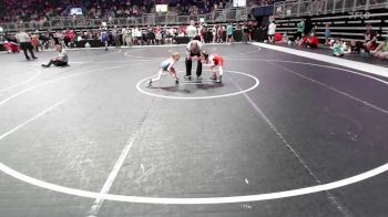 49 lbs Consi Of 8 #2 - Elijah Fay, Bulls vs Maverick Callahan, Wright City Jr Wildcats