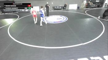 All Cadet Boys Freestyle Lower - 113 lbs Cons. Round 7 - Massi Nawabi vs Patrick Barnett, Savage House Wrestling Club