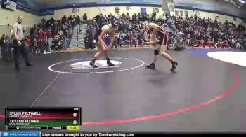 138 lbs Semifinal - Teyten Flores, Lake Roosevelt vs Sylus Feltwell, Liberty (Spangle)