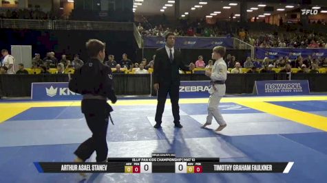 Timothy Graham Faulkner vs Arthur Asael Stanev 2026 Pan Kids Jiu-Jitsu IBJJF Championship