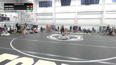 64 lbs Round Robin 3 - Evan Ross, Alber Athletics - EL vs Liam Watts, ARES Black - EL