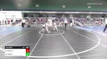 195 lbs Consi Of 16 #1 - Kail Wynia, MN vs William Hash, OH