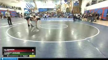 152 lbs Cons. Round 5 - AJ Johnson, Lake City vs Garrett Leonard, Lake City