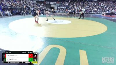 4A 170 lbs 7th Place Match - Baylor Black, Tahoma vs Danner Smith, Central Valley