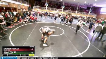 215 lbs Cons. Round 3 - Jackson Holman, Sandpoint vs Wally Palmer, Central Valley