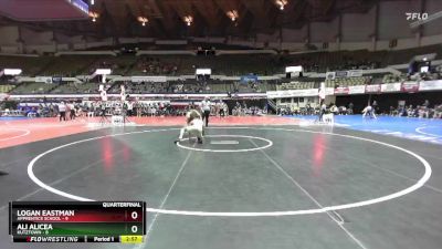 157 lbs Quarters & Wb (16 Team) - Ali Alicea, Kutztown vs Logan Eastman, Apprentice School