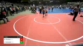 Final - Weston Perkins, Dark Cloud Wrestling vs Jaxon Sconyers, Poteau Youth Wrestling Academy