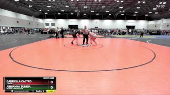 235 lbs Cons. Round 2 - Abrianna Zuniga, North Kansas City vs Gabriella Castro, Yukon