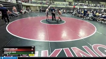 195 lbs Round 1 (4 Team) - Mateo Casillas, Mahomet-Seymour vs Spencer Ness, Bemidji