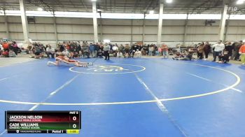 105 lbs Quarterfinal - Jackson Nelson, Homedale Middle School vs Cade Williams, Kimberly Middle School