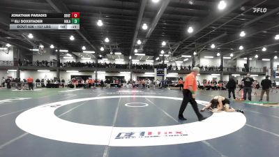 157 lbs Consi Of 16 #2 - Jonathan Paradis, South Jefferson vs Eli Doxstader, Holand Patent