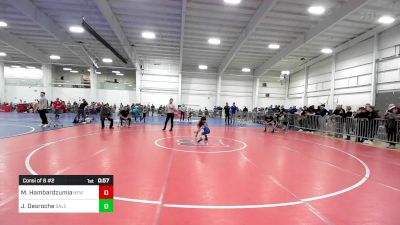 52 lbs Consi Of 8 #2 - Mark Hambardzumian, New England Gold WC vs Jayse Desroche, Salem NH