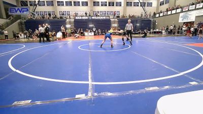 90 lbs Quarterfinal - Laoghaire Carpenter, Mountain View Stingers Wrestling vs Atley Parnell, Bentonville Wrestling Club