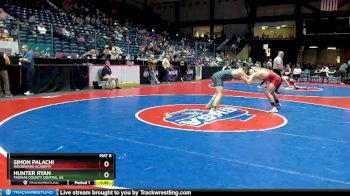 6A-190 lbs Quarterfinal - Hunter Ryan, Thomas County Central HS vs Simon Palachi, Woodward Academy