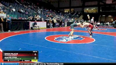 6A-190 lbs Quarterfinal - Hunter Ryan, Thomas County Central HS vs Simon Palachi, Woodward Academy