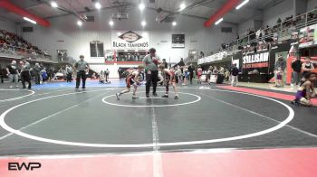 61-64 lbs Quarterfinal - Sebastian Mowrey, Spartan Wrestling Fort Smith vs Tye Richards, Roland Youth League Wrestling