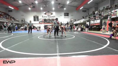 61-64 lbs Quarterfinal - Sebastian Mowrey, Spartan Wrestling Fort Smith vs Tye Richards, Roland Youth League Wrestling