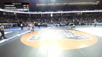 II-170 lbs Champ. Round 2 - Ethan Purdy, Altmar-Parish-Williamstown(Pulaski) vs Jordan Fisher, Edgemont
