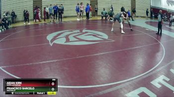 154-156 lbs 1st Place Match - Aidan Kirk, Faith Lutheran vs Francisco Barcelo, Holtville
